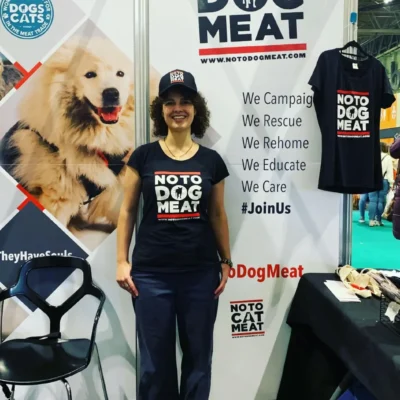 Black ladies fit T-shirt