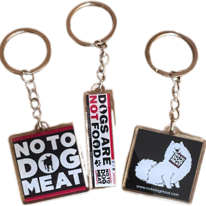Bundle of NOTODOGMEAT Key Chains