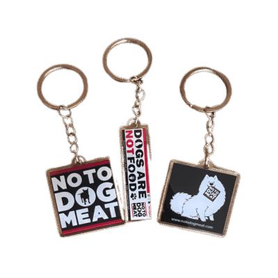 Bundle of 3 NOTODOGMEAT Key Chains
